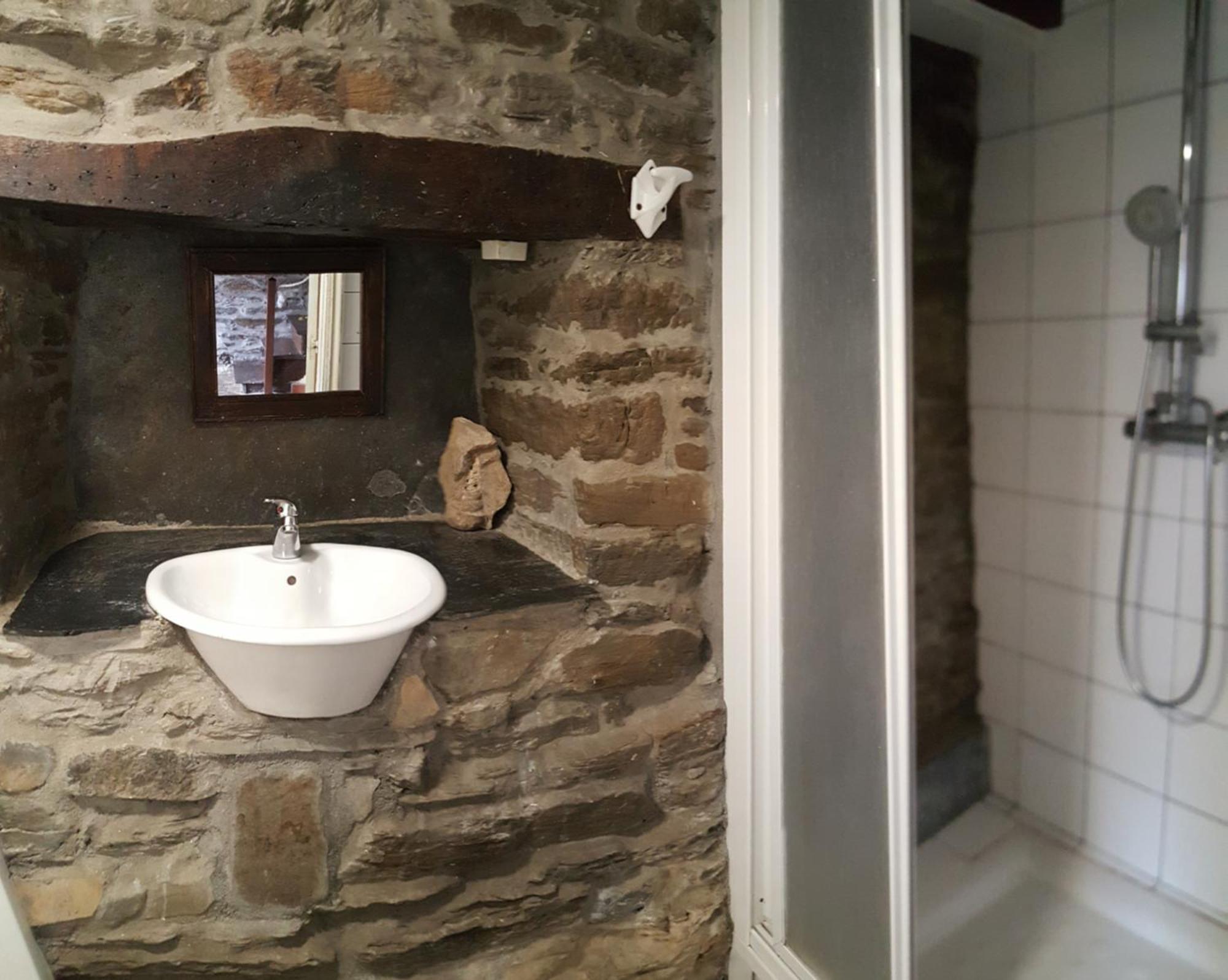 Pension Albergue A Pedra Sarria Exteriör bild